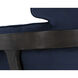 Maximus Metropolis Blue Lounge Chair